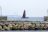Voor de haven van Dragør met de Øresundbrug (Denemarken-Zweden) op de achtergrond